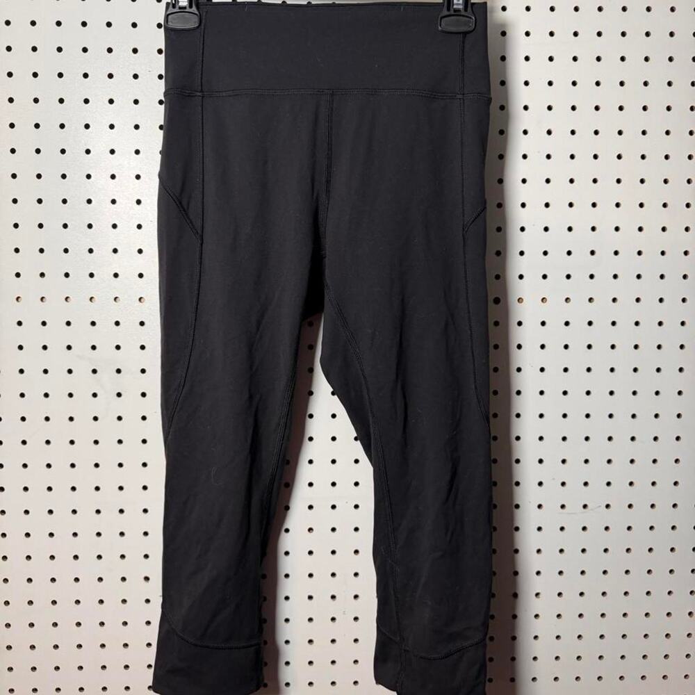 Lululemon Leggings Womens 6 Black Capri Gym Training Athleisure Yoga